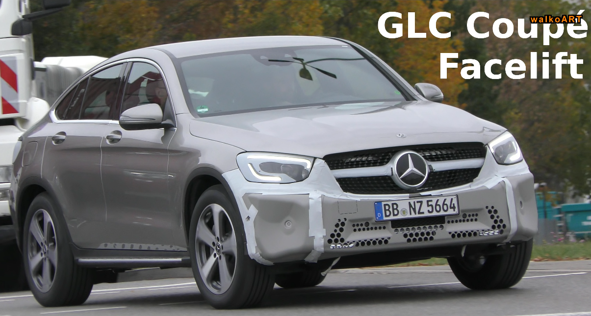 Nuove Mercedes CLA, GLC Coupé e GLS video spia