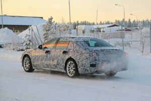 Mercedes Classe S 2020 test invernali foto spia