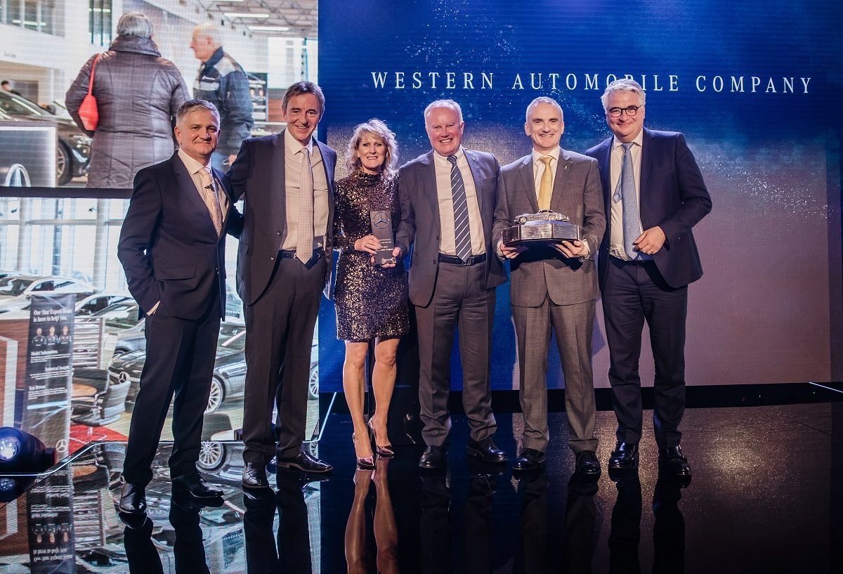 Mercedes UK Retailer of the Year 2018 Western Automobile Company