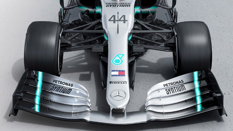 Mercedes W10 monoposto Formula 1 2019