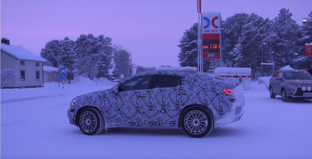 Mercedes GLE Coupé 2020 prototipo video