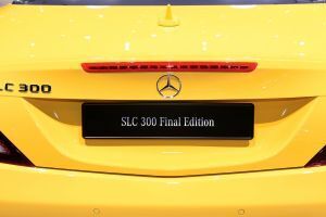 Mercedes SLC Final Edition Salone di Ginevra 2019 foto