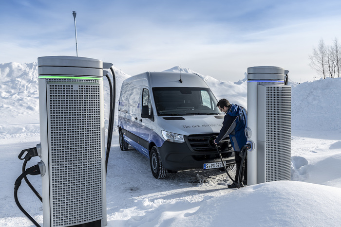 Mercedes eSprinter test invernali Svezia