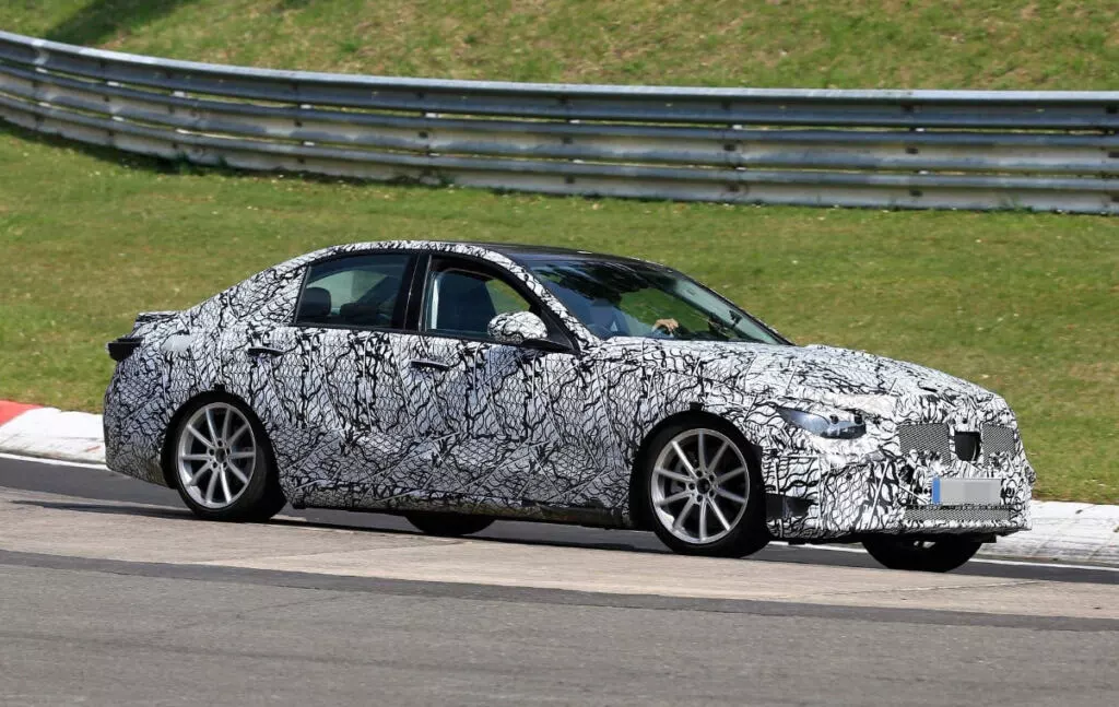Mercedes Classe C W206 foto spia
