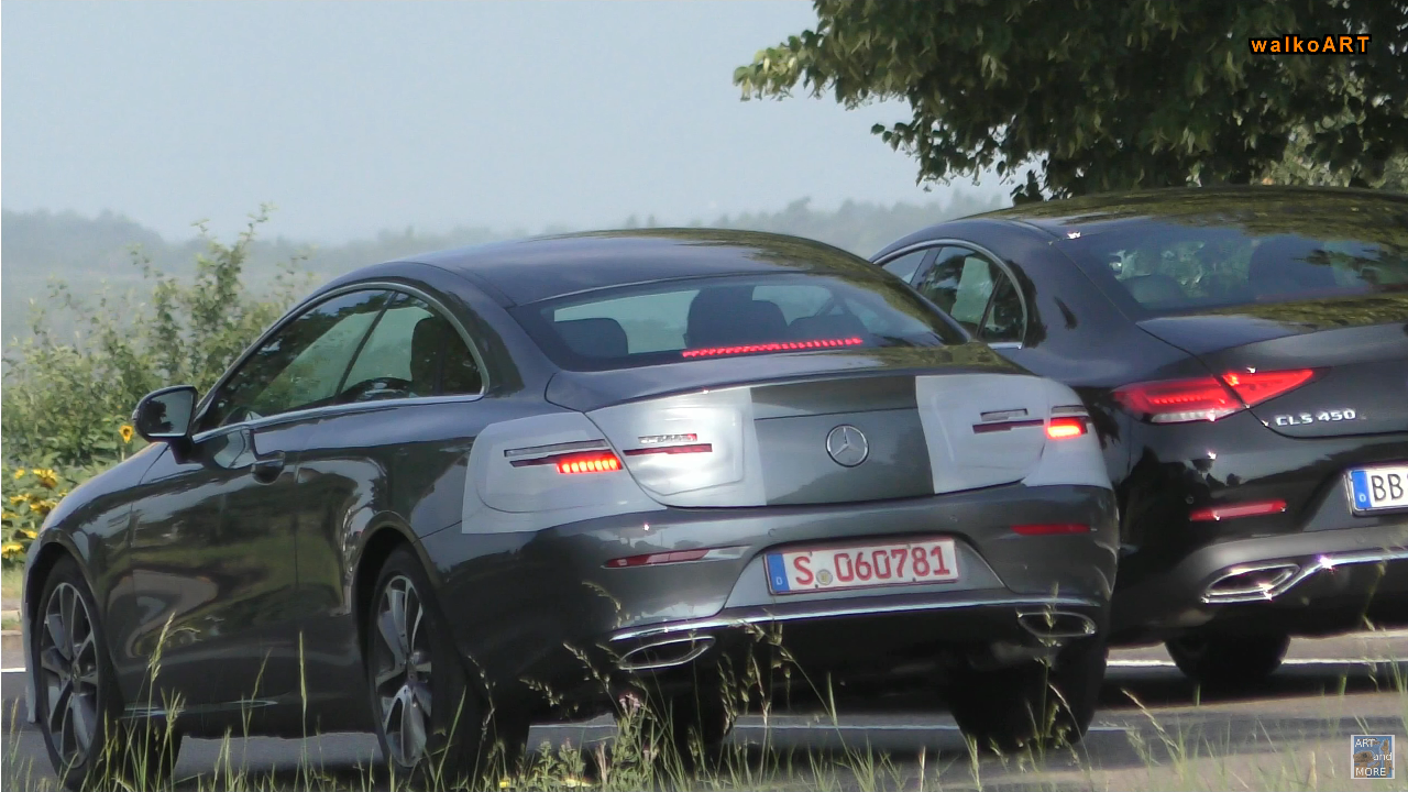 Nuova Mercedes Classe E Coupé prototipo