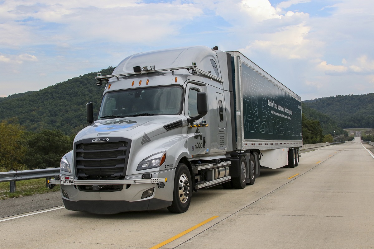 Daimler Trucks veicolo industriale ad alta automazione