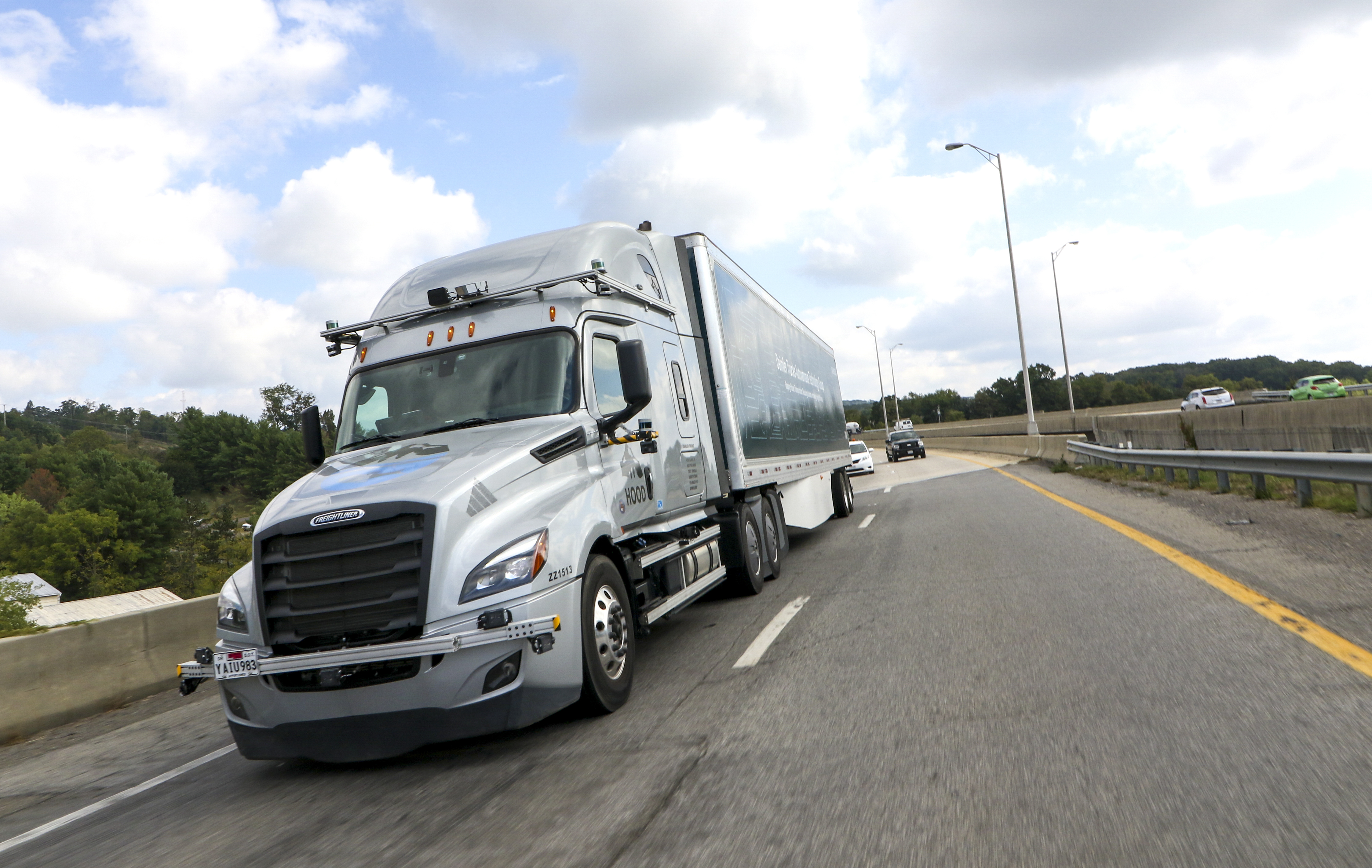 Daimler Trucks veicolo industriale ad alta automazione