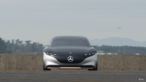 Mercedes Vision EQS Roadshow