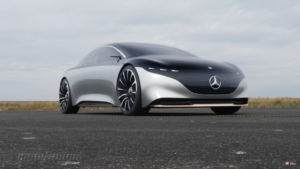 Mercedes Vision EQS Roadshow
