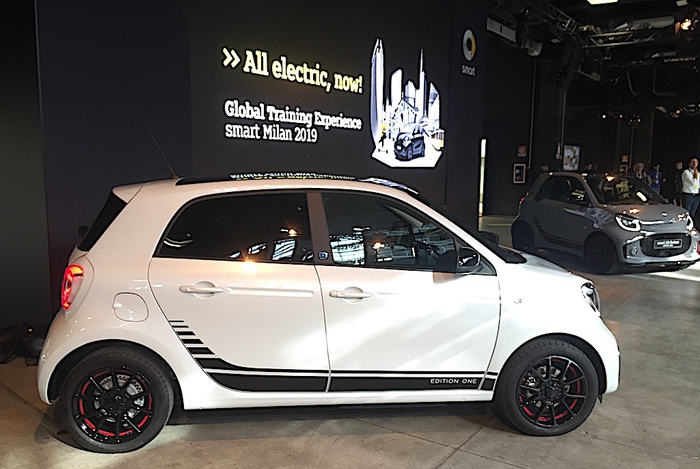 Smart EQ ForFour 2020 Milano