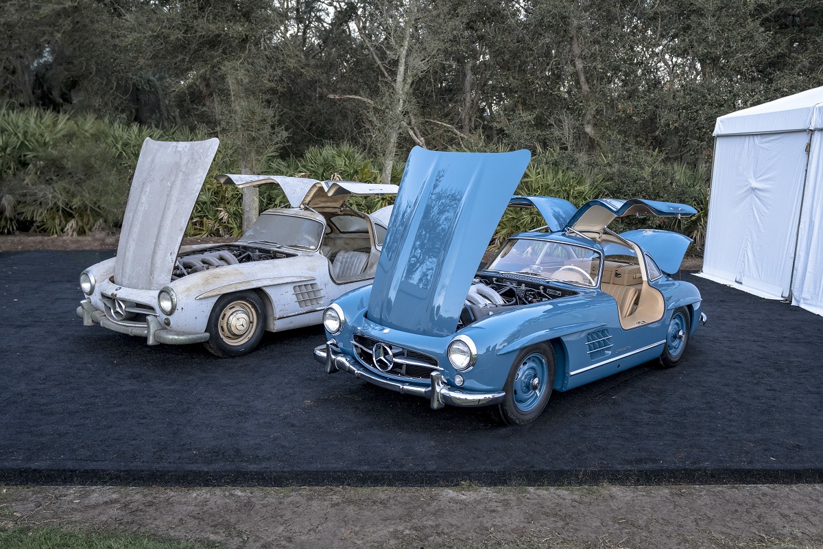Mercedes 300 SL Ali di gabbiano Goldener Klassiker 2019