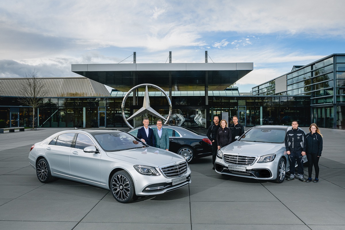Mercedes Classe S produzione