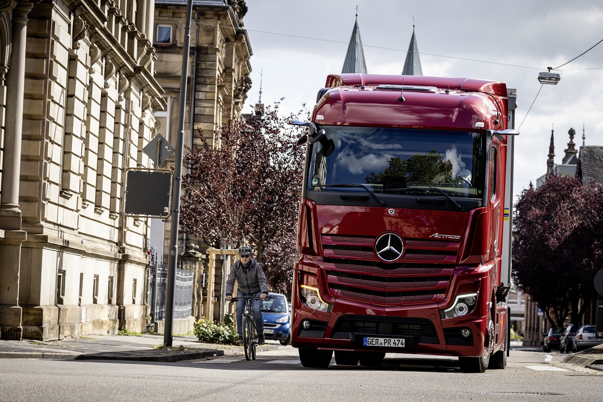 Nuovo Mercedes Actros Sideguard Assist