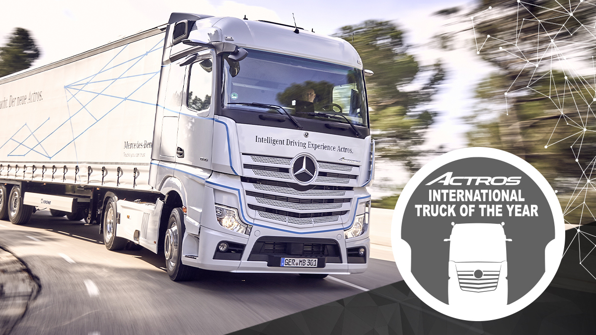 Nuovo Mercedes Actros Truck of the Year 2020