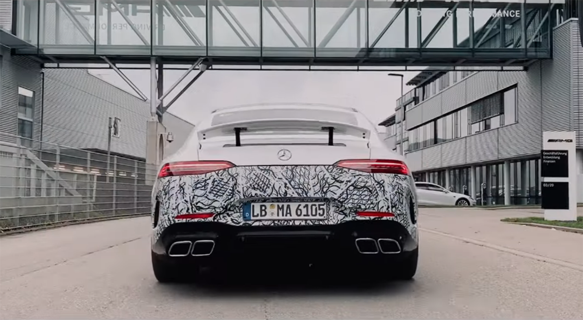 Nuova Mercedes-AMG GT Coupé4 video teaser