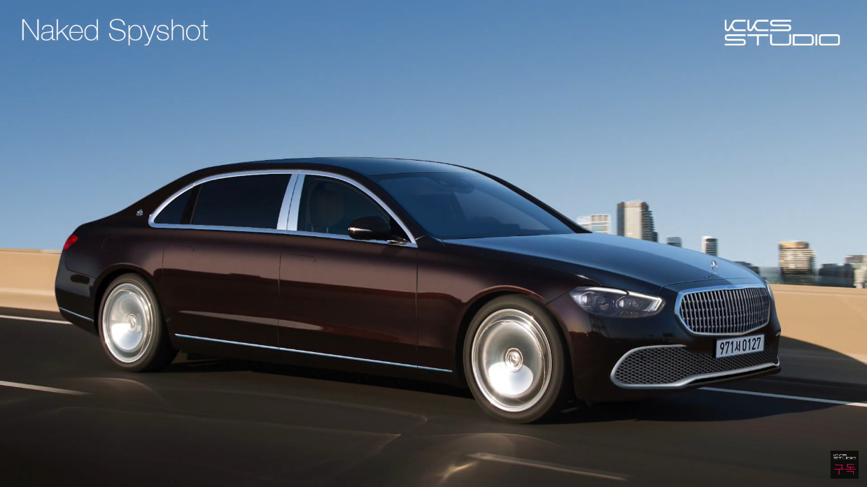 Nuova Mercedes-Maybach Classe S render