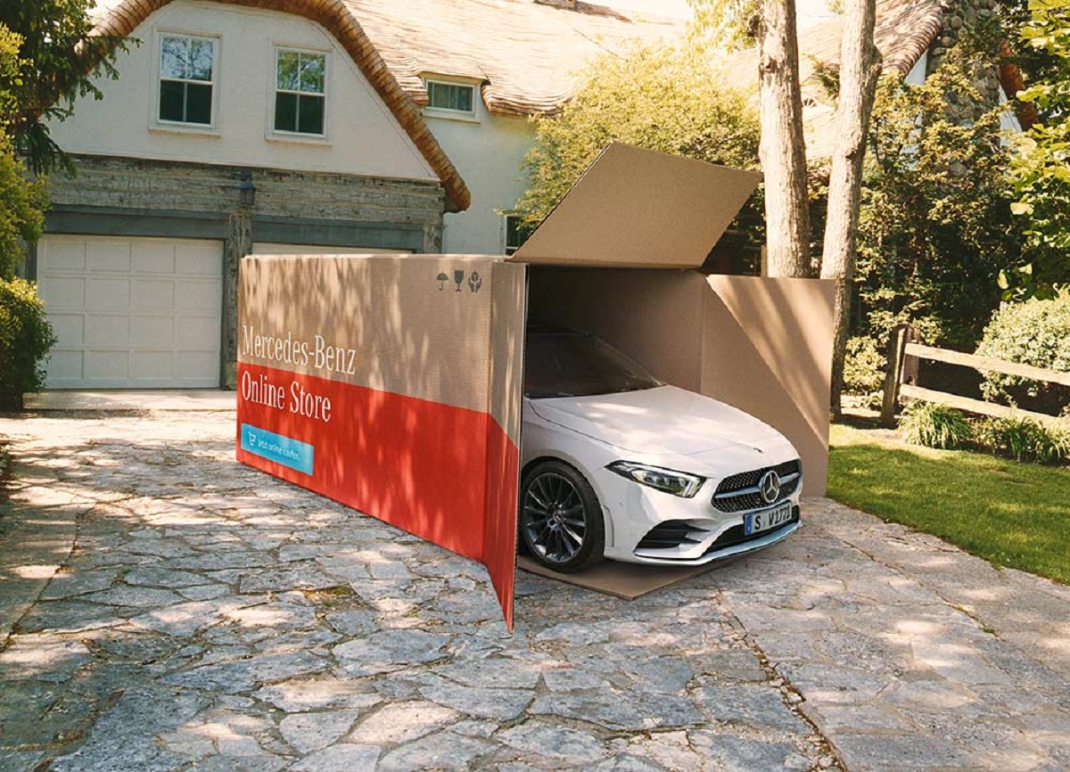 Mercedes consegna veicoli domicilio