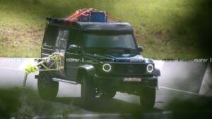 Nuovo Mercedes-Benz G500 4&times;4&sup2; secondo prototipo