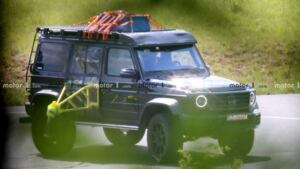 Nuovo Mercedes-Benz G500 4×4² secondo prototipo