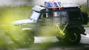 Nuovo Mercedes-Benz G500 4×4² secondo prototipo