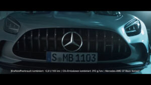 Mercedes-AMG GT Black Series teaser ufficiale