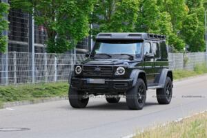 Nuovo Mercedes-Benz G500 4×4² ultime foto spia