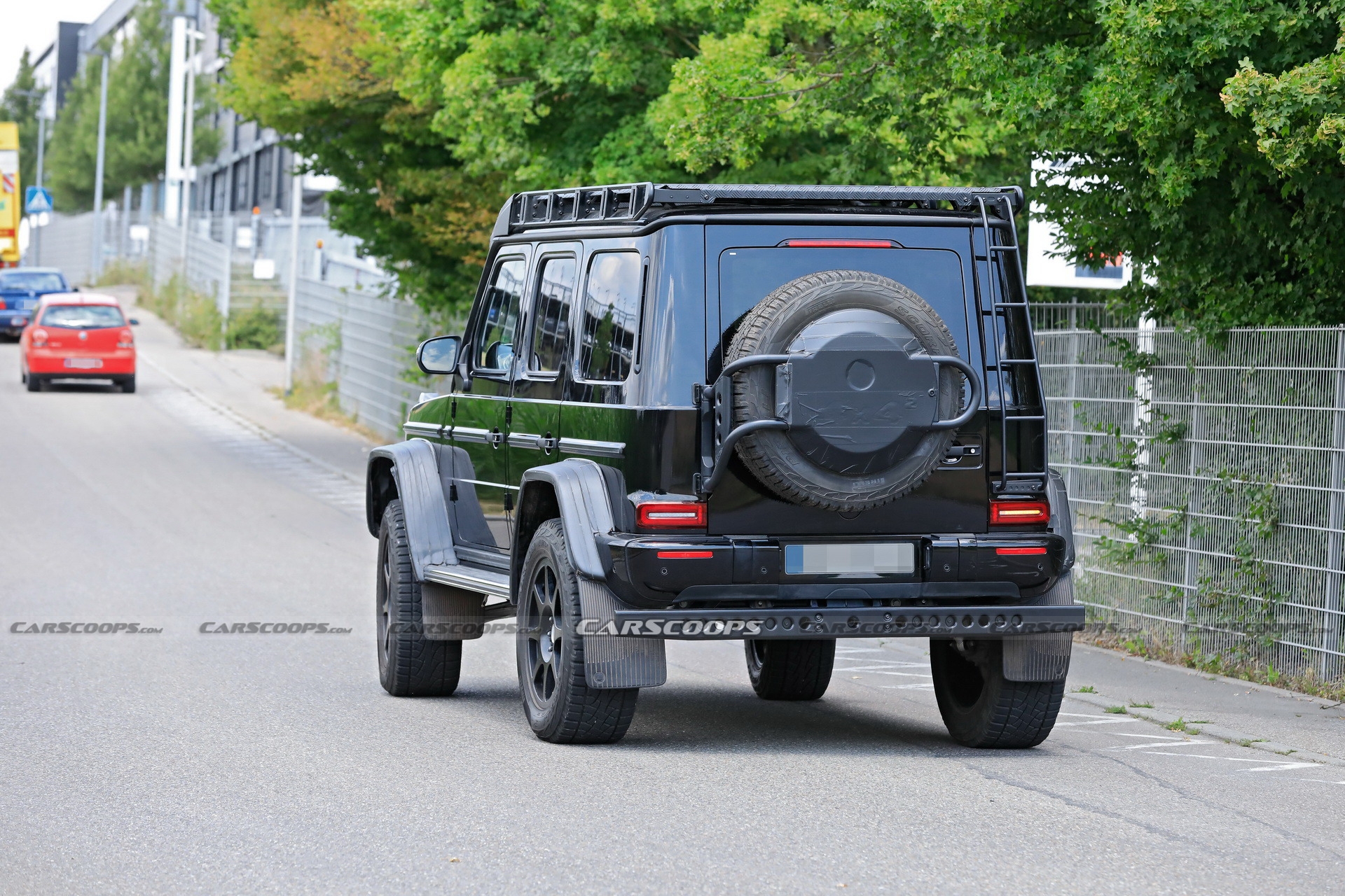 Nuovo Mercedes-Benz G500 4×4² ultime foto spia