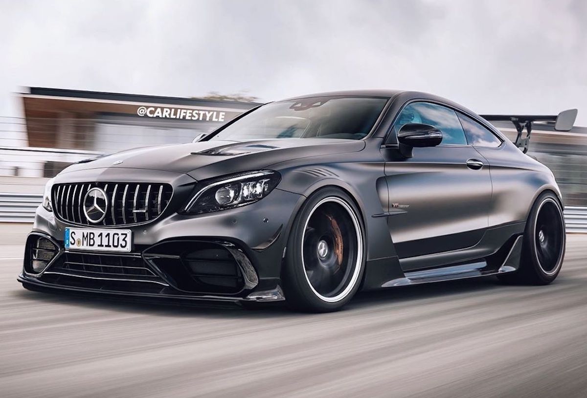 Mercedes-AMG C 63 Coupé Black Series render