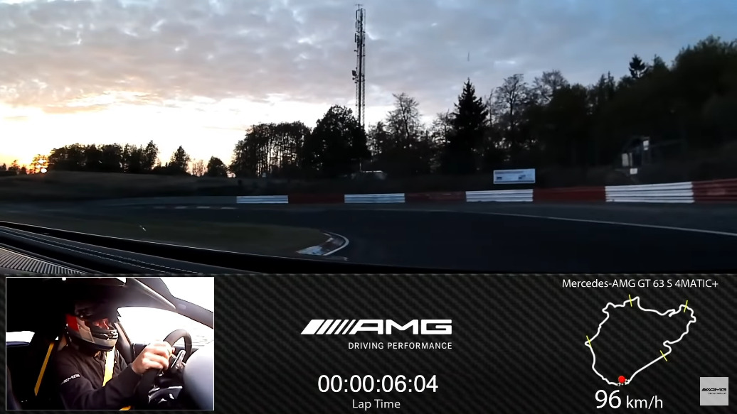 Mercedes-AMG GT 63 S record Nurburgring