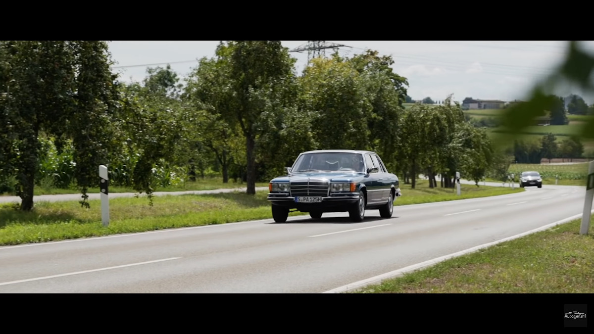Mercedes Classe S prima generazione video