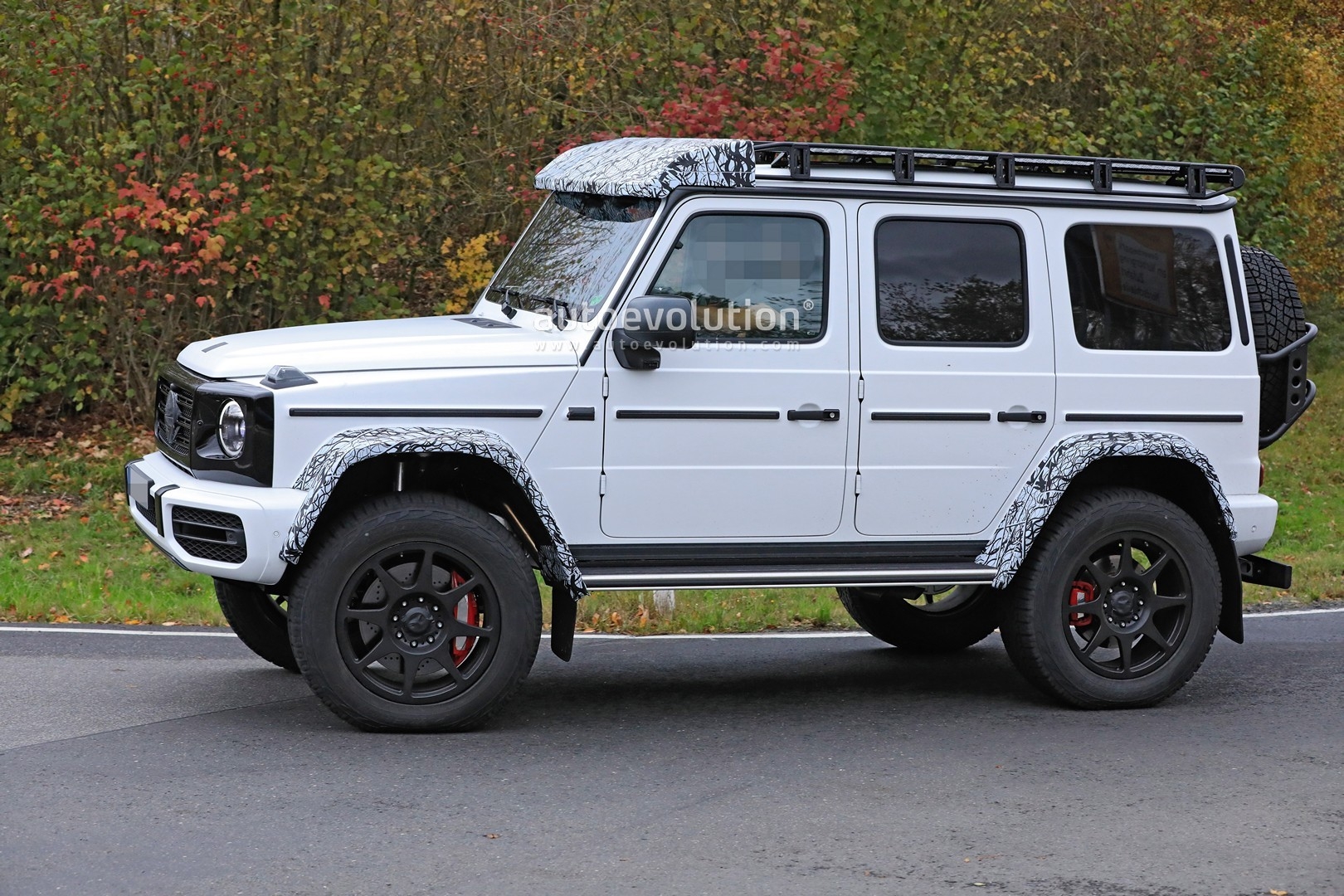Mercedes-Benz G550 4×4² 2022 foto spia