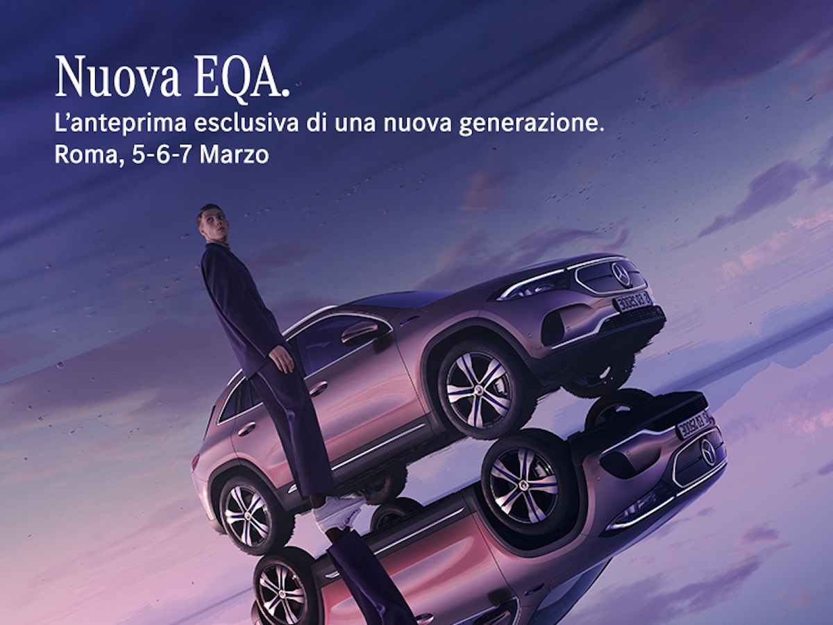 Mercedes EQA presentazione Italia