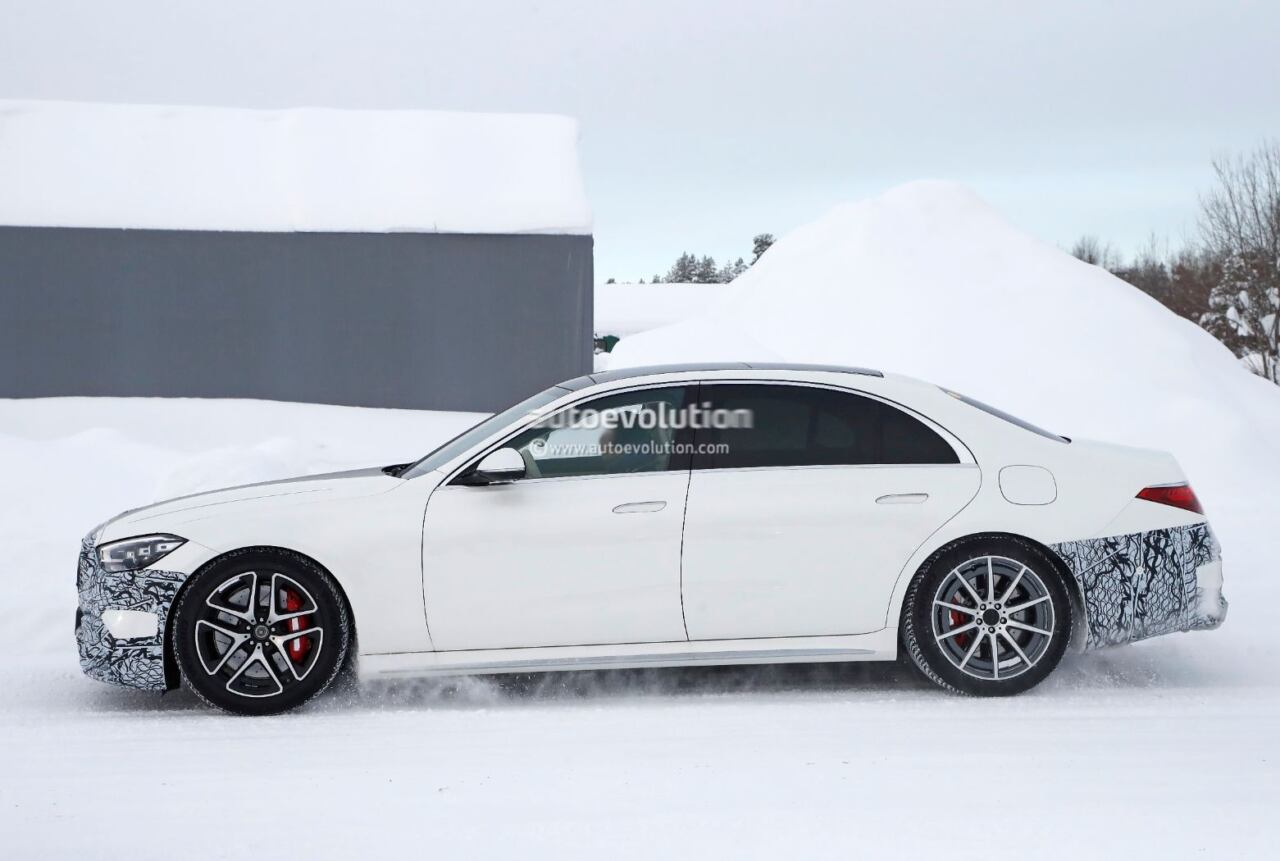 Nuova Mercedes-AMG Classe S ultimo prototipo