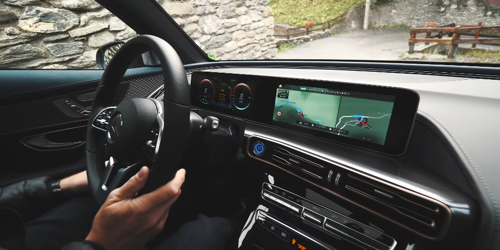 Mercedes EQC 4×4² test foto