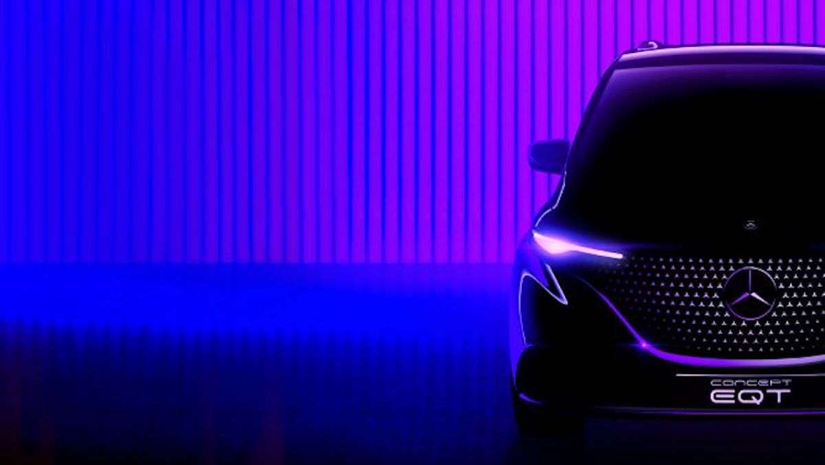 Mercedes EQT concept teaser