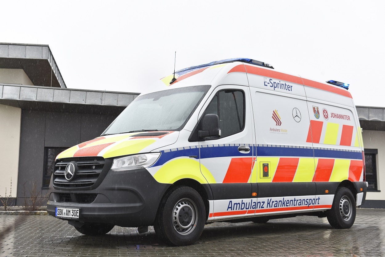 Mercedes eSprinter ambulanza elettrica