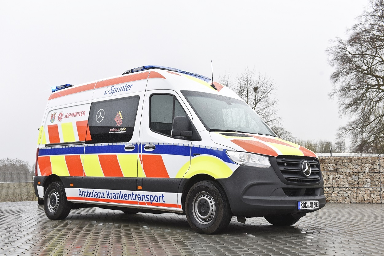 Mercedes eSprinter ambulanza elettrica