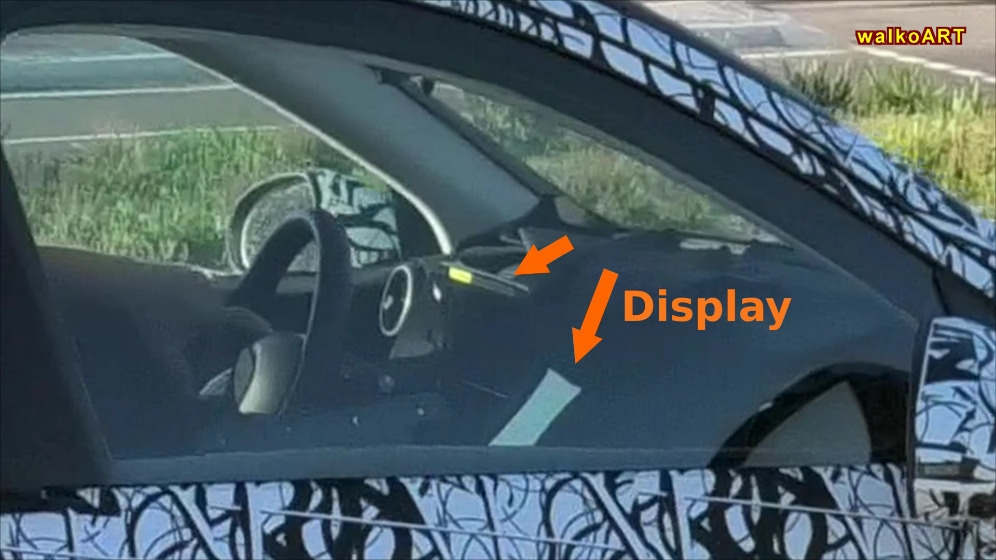 Nuovo Mercedes GLC foto spia interni