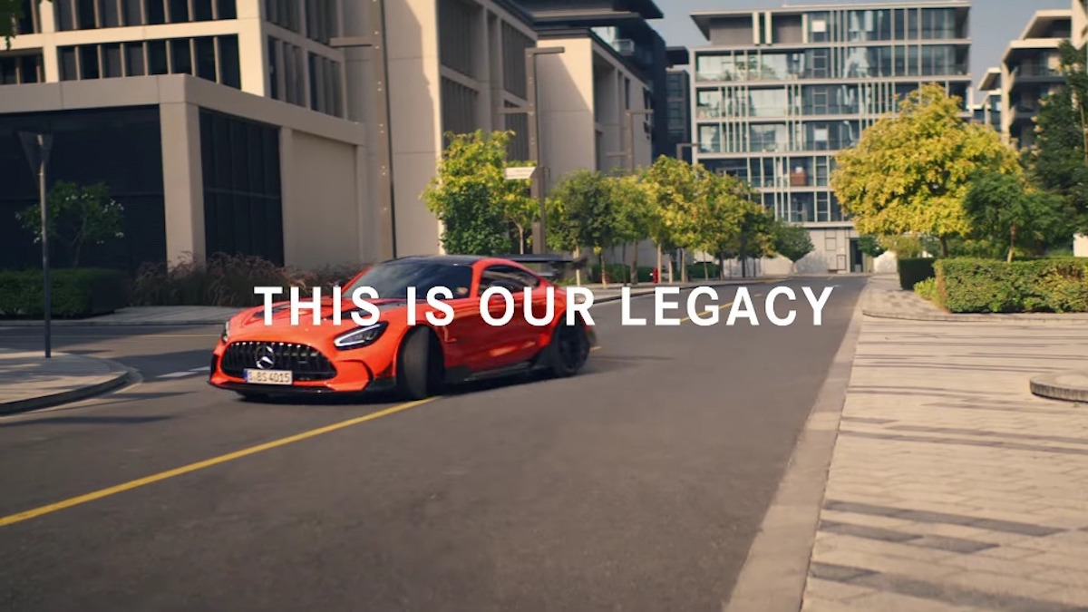 Mercedes-AMG GT Black Series video promozionale