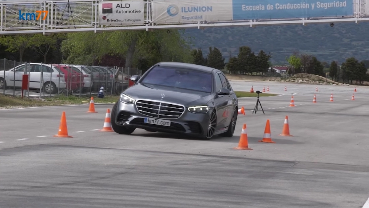 Mercedes Classe S 2021 test alce