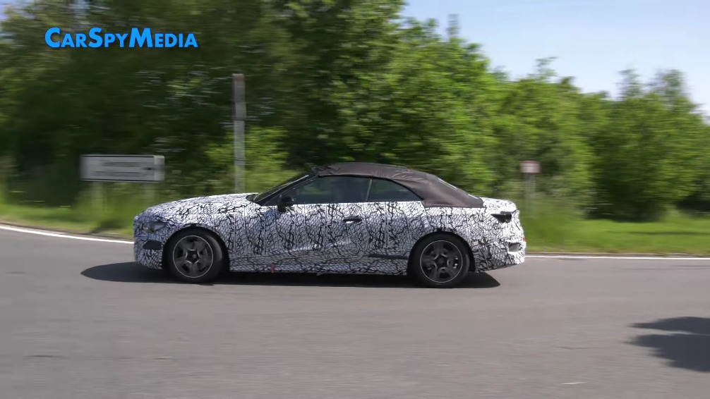 Nuova Mercedes Classe C Cabrio prototipo video