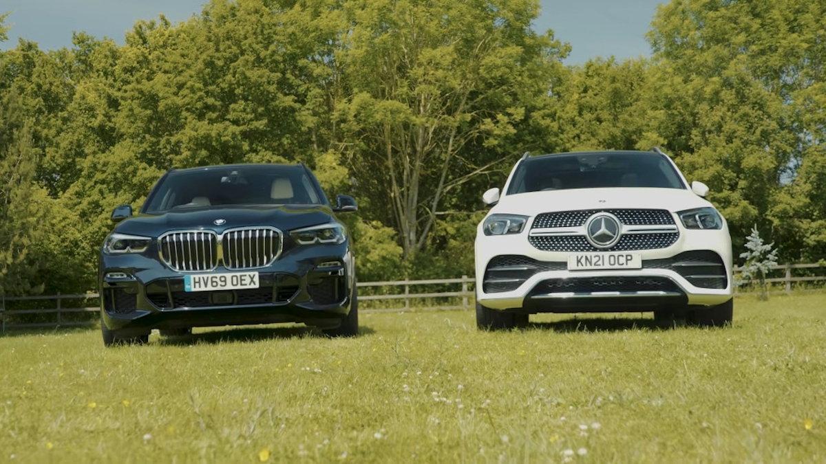 Mercedes GLE vs BMW X5 confronto